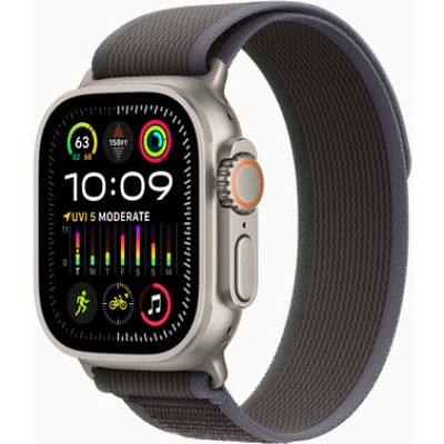 Смарт-годинник Apple Watch Ultra 2 GPS + Cellular 49mm Titanium Case with Blue/Black Trail Loop