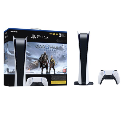 Стаціонарна ігрова приставка  PlayStation 5 Digital Edition (God of War Ragnarok)