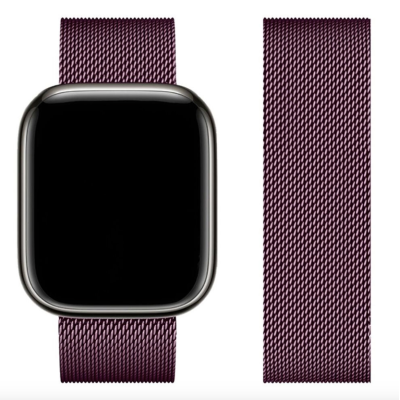 Ремінець Hoco WA03 для Apple Watch Milanese Loop 38/40/41mm (3 - Black Currant)