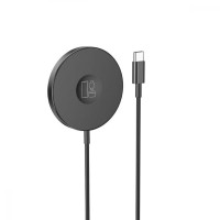 Безпровідний зарядний пристрій Borofone BQ18 Energy 3-in-1 magnetic wireless fast charger Black