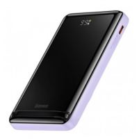 Зовнішній акумулятор Baseus Magnetic Wireless Fast Charging 20W 10000mAh Purple