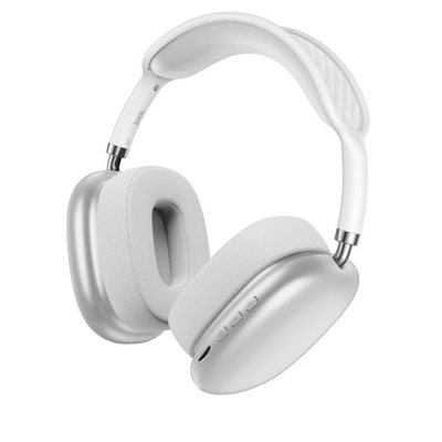 Повнорозмірні накладні навушники Hoco ESD15 Cool shadow BT Silver