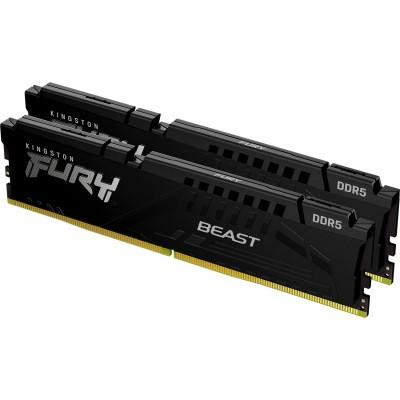 Пам'ять для настільних комп'ютерів Kingston FURY 32 GB (2x16GB) DDR5 6000 MHz Beast (KF560C40BBK2-32