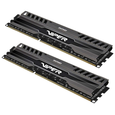 Пам'ять для настільних комп'ютерів PATRIOT 16 GB (2x8GB) DDR3 1600 Mhz (PV316G160C9K)