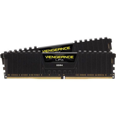 Пам'ять для настільних комп'ютерів Corsair 32 GB (2x16GB) DDR4 3600 MHz Vengeance LPX (CMK32GX4M2D36