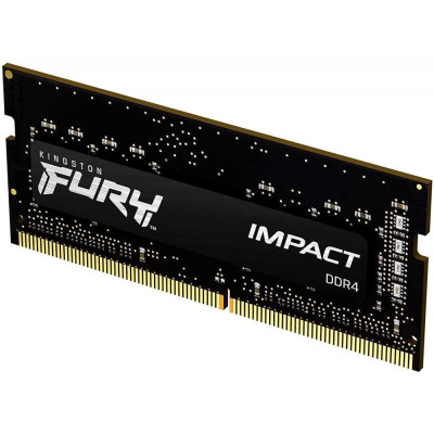 Пам'ять для ноутбуків Kingston FURY 16 GB (2x8GB) SO-DIMM DDR4 2666 MHz Impact (KF426S15IBK2/16)