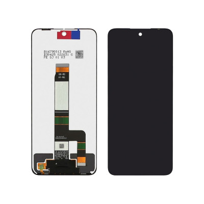 Дисплей для Xiaomi Redmi 12 з чорним тачскріном Service Pack