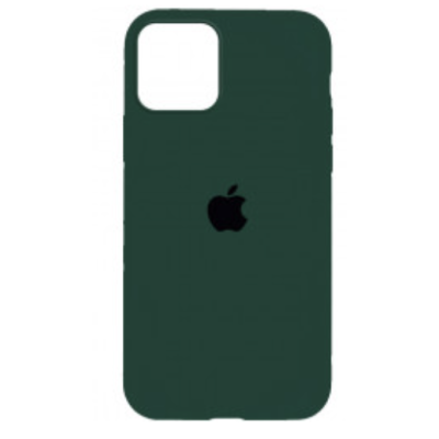 Чохол Silicone Case Full Protective (AA) для Apple iPhone 13 Pro Max (6.7") (Зелений / Forest green)