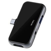 Мультипортовий адаптер WIWU Alpha T5 Pro 4-in-1 USB-C Hub