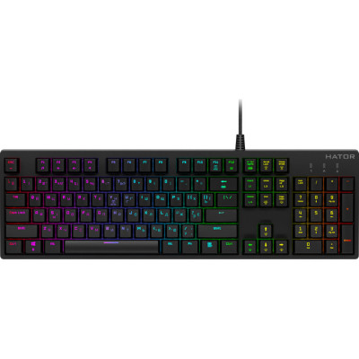 Клавіатура HATOR Rockfall EVO USB Optical (HTK-610)