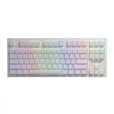 Клавіатура HATOR Skyfall TKL PRO Wireless White (HTK-664)