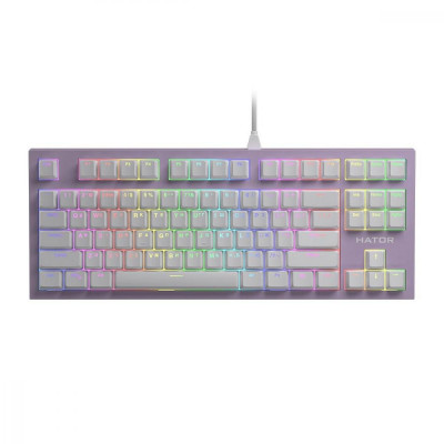 Клавіатура HATOR Skyfall TKL PRO Lilac (HTK-658)