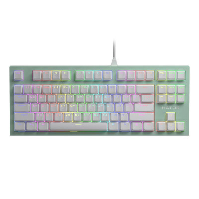 Клавіатура HATOR Skyfall TKL PRO Mint (HTK-659)