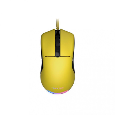 Миша HATOR Pulsar Essential Yellow (HTM-308)