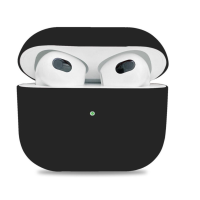 Чохол для навушників Apple AirPods 3 Silicone Case Black