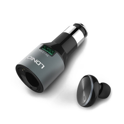 Bluetooth гарнітура  Ldnio CM20 Black