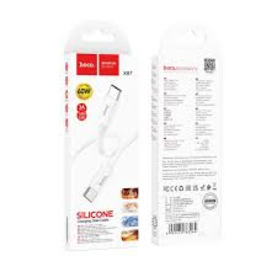 Дата кабель Hoco X87 Magic silicone USB to Type-C (1m) (White)