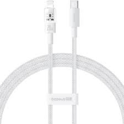 Кабель Baseus Gem Fast Charging Type-C to Lightning 20W (1m) (P10373001) (Moon White)