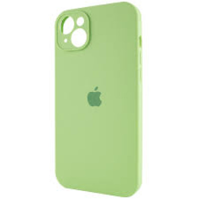 Чохол Silicone Case Full Protective (AA) для Apple iPhone 15 (6.1") (Marine Green)