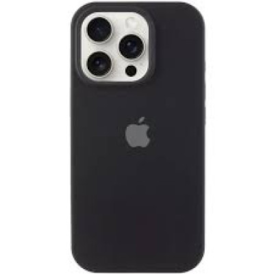 Чохол Silicone Case Full Protective (AA) для Apple iPhone 16 Pro (6.3") (Black)