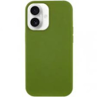 Чохол Silicone Case Full Protective (AA) для Apple iPhone 16 (6.1") (Dark Olive)
