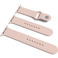 Ремінець силіконовий для Apple Watch 38/40 Pink Sand (L)