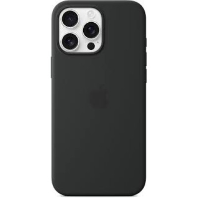 Чохол Silicon Case MagSafe МАТТЕ для iPhone 16 Pro Max Black