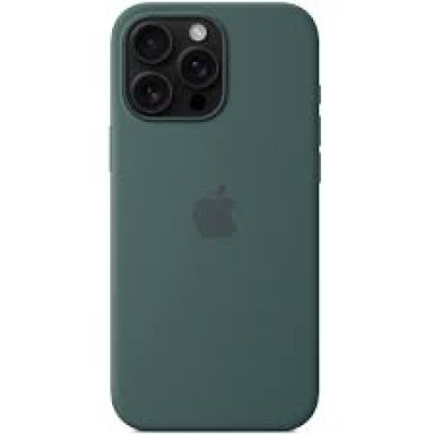 Чохол Silicon Case MagSafe МАТТЕ для iPhone 16 Pro Green