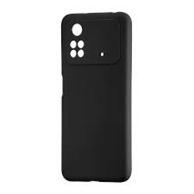 Чехол Silicon Original Case Xiaomi Poco M4 Pro Black