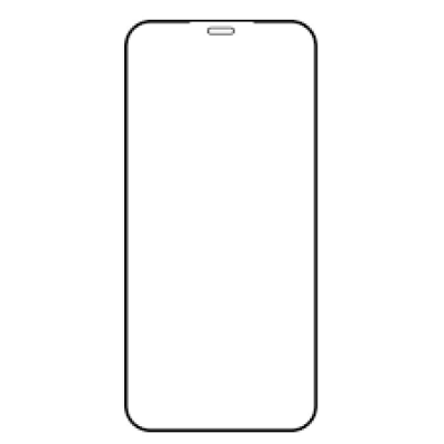 Захисне скло 3D for iPhone 12 Pro Max Black (тех.пак)