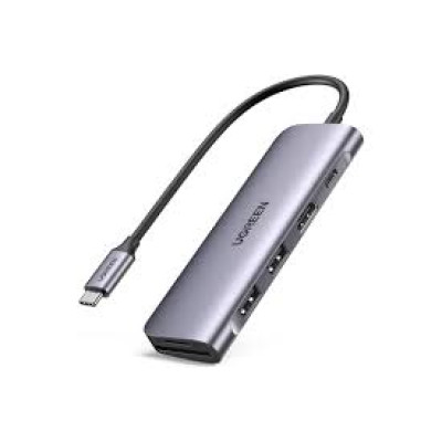 Мультипортовий адаптер для ноутбука Macbook Pro Air M1/M2 7-in-1 USB-C Hub