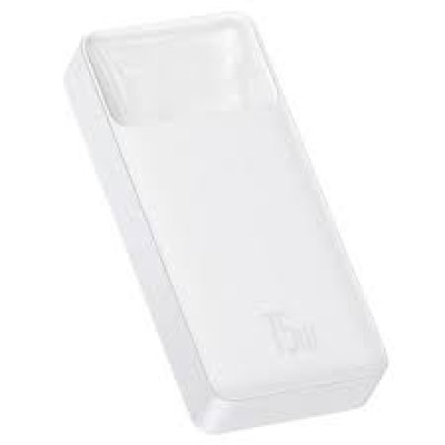Зовнішній акумулятор (Power Bank) Baseus Bipow Digital Display 15W 200000 mAh White